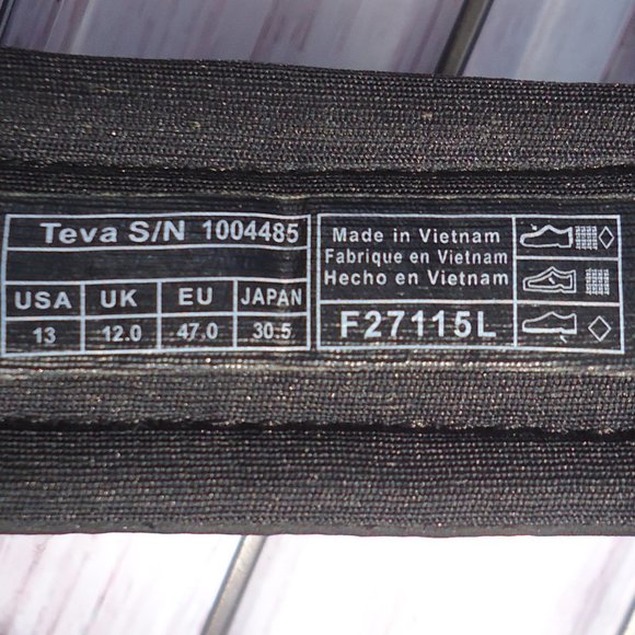SIZE 13. TEVA Terra FI 4 Hiking Sandals. main image 16